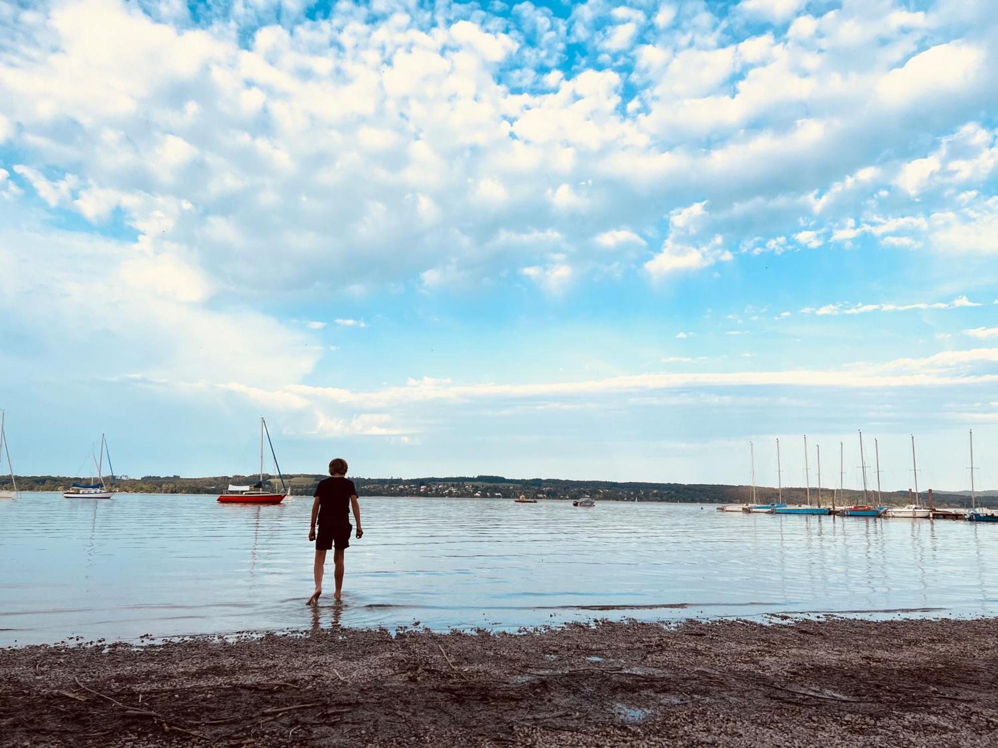 Apartament Schlafen Im Atelier - Einzigartiges Gaestezimmer Am Ammersee Schondorf am Ammersee Zewnętrze zdjęcie