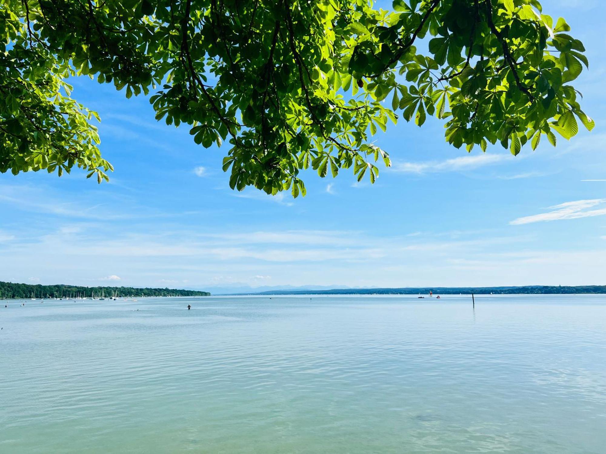 Apartament Schlafen Im Atelier - Einzigartiges Gaestezimmer Am Ammersee Schondorf am Ammersee Zewnętrze zdjęcie